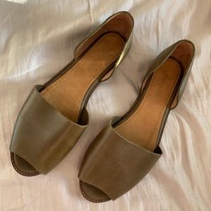 Genuine Leather Flats